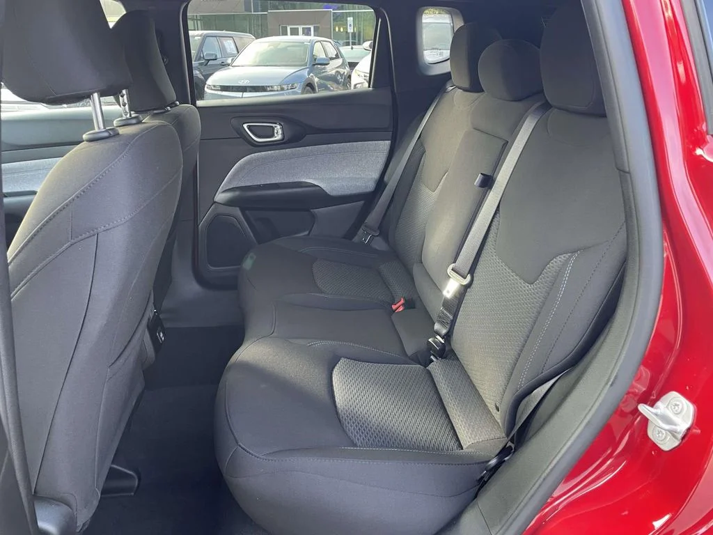 Used 2025 Red Hot Pearlcoat Jeep Sport image 3