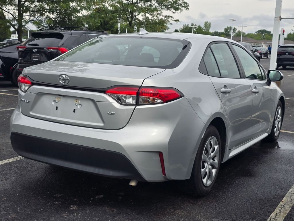 Used 2024 Silver Toyota LE image 7