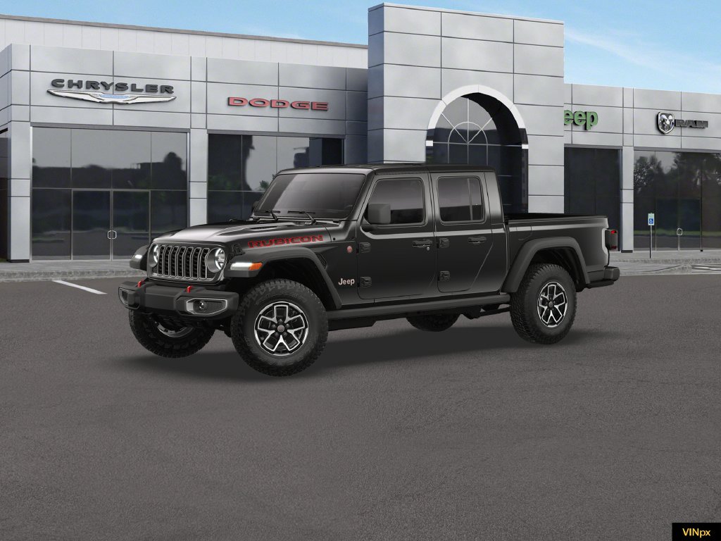 New 2026 Black Clear-Coat Exterior Paint Jeep Rubicon image 2