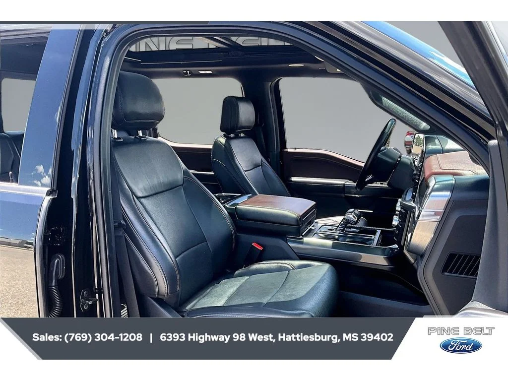 Certified Used 2021 Agate Black Metallic Ford LARIAT image 6