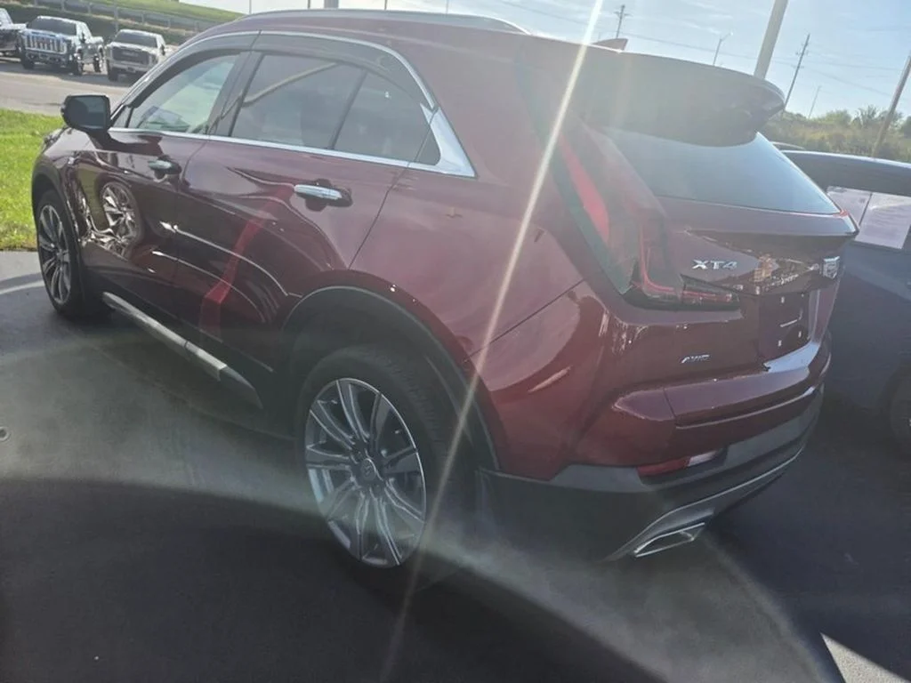 Used 2023 Radiant Red Tintcoat Cadillac AWD Premium Luxury image 4
