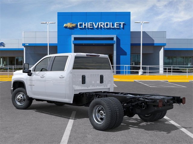 New 2025 Summit White Chevrolet Work Truck image 3