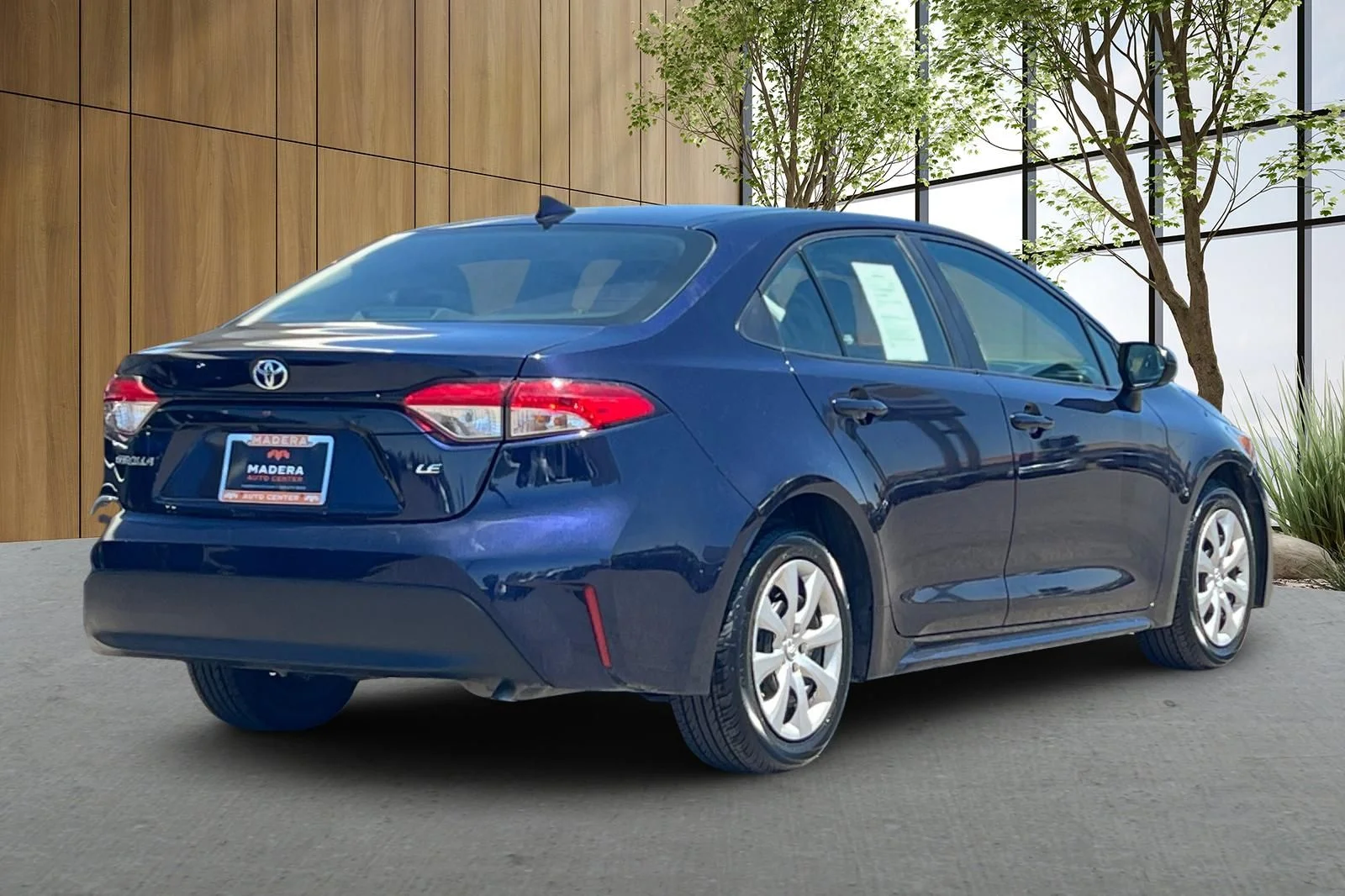 Used 2024 Blue Toyota LE image 4