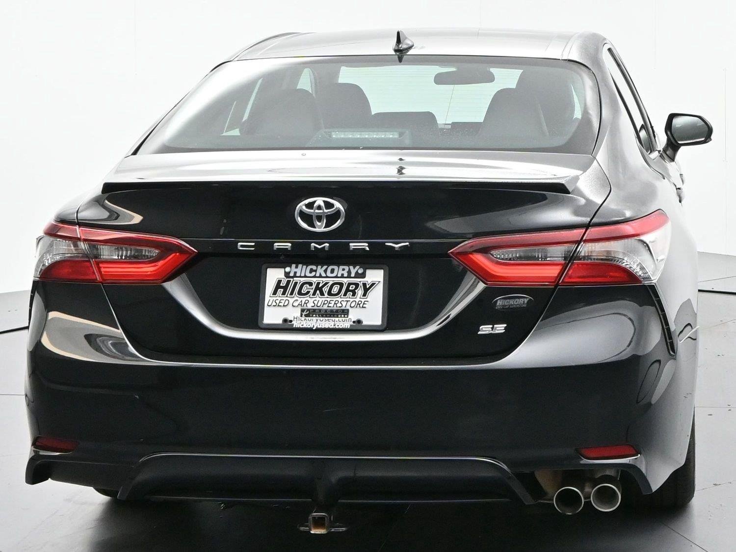 Used 2023 Midnight Black Metallic Toyota SE image 6