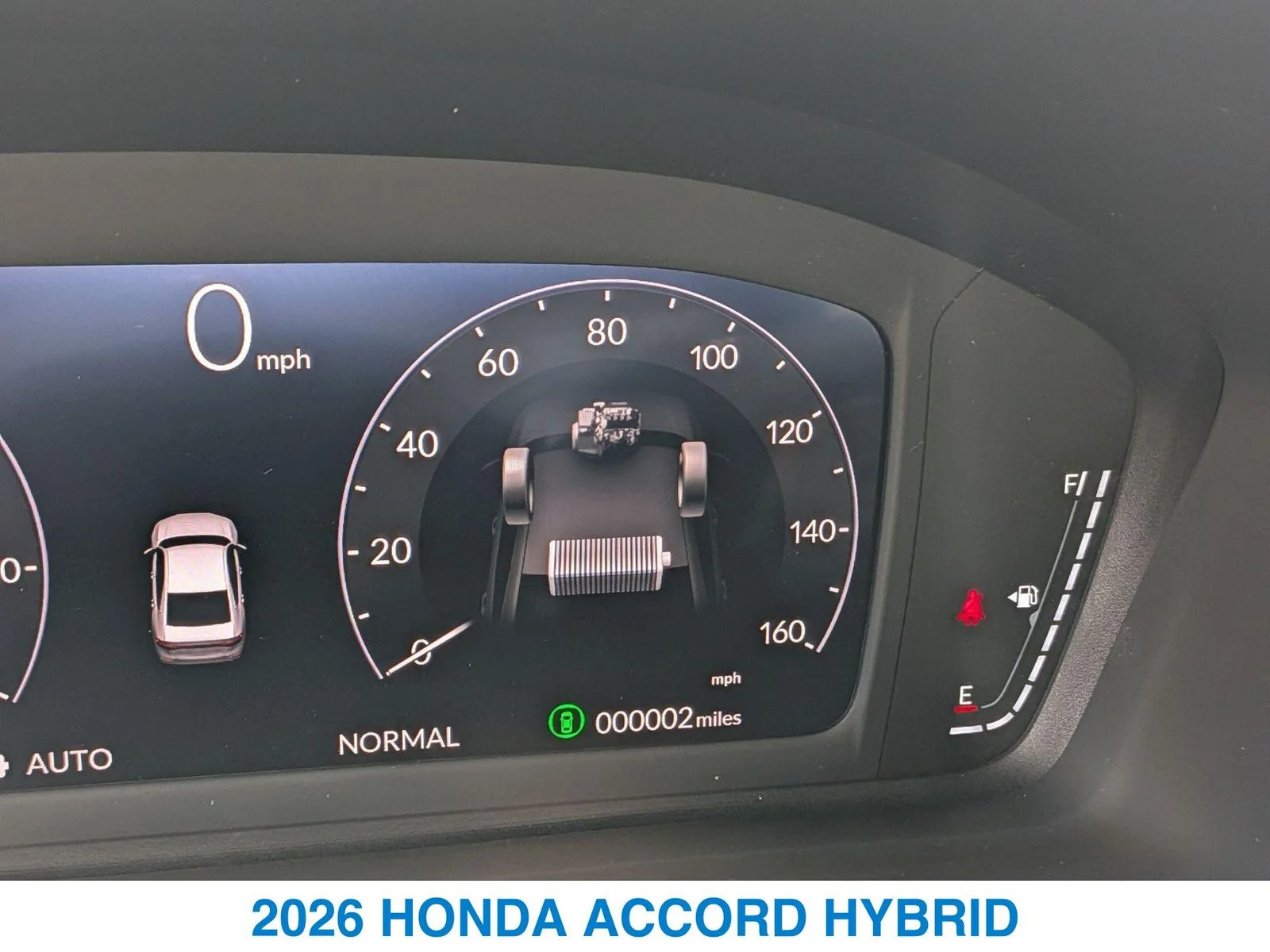 New 2026 Radiant Red Metallic Honda Sport Hybrid image 16
