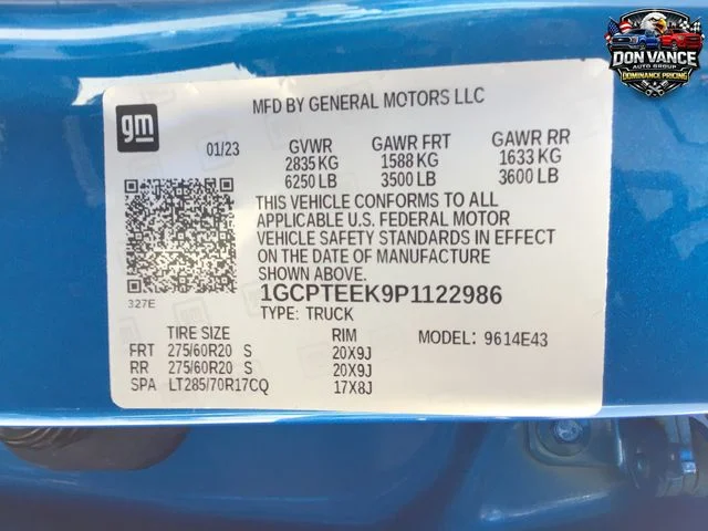 Used 2023 Blue Chevrolet Trail Boss image 29