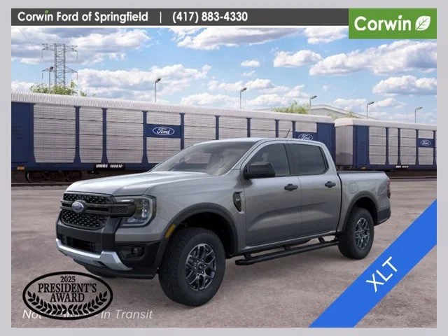 New 2026 Carbonized Gray Metallic Ford XLT image 1