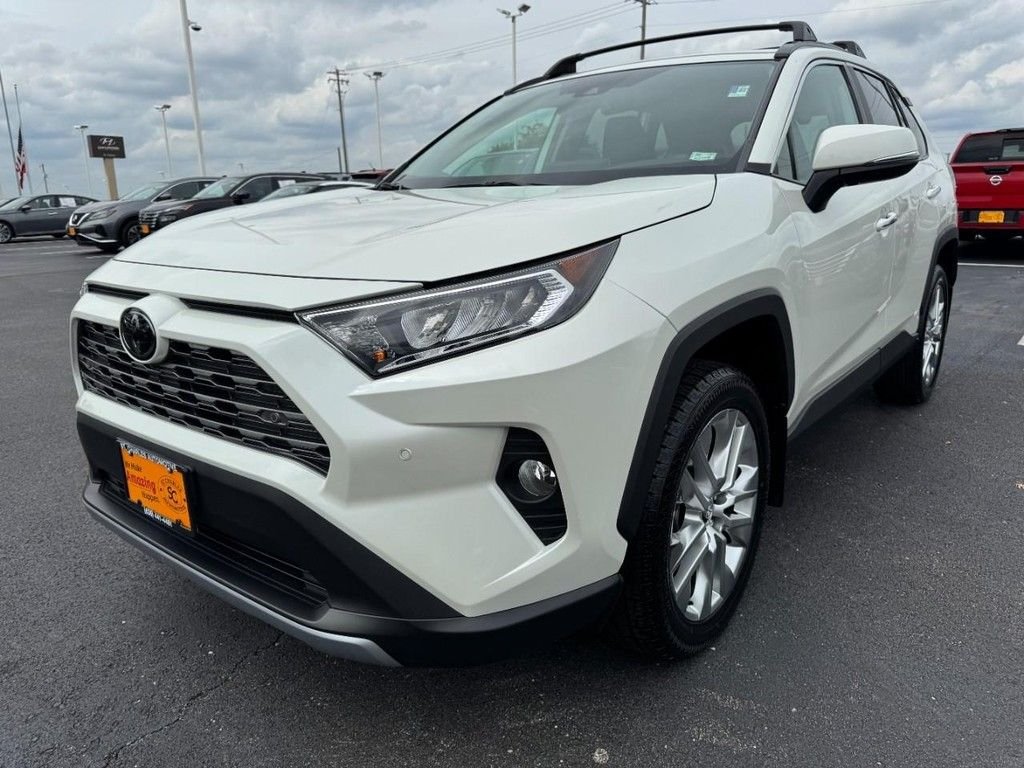 Used 2019 White Toyota Limited image 8