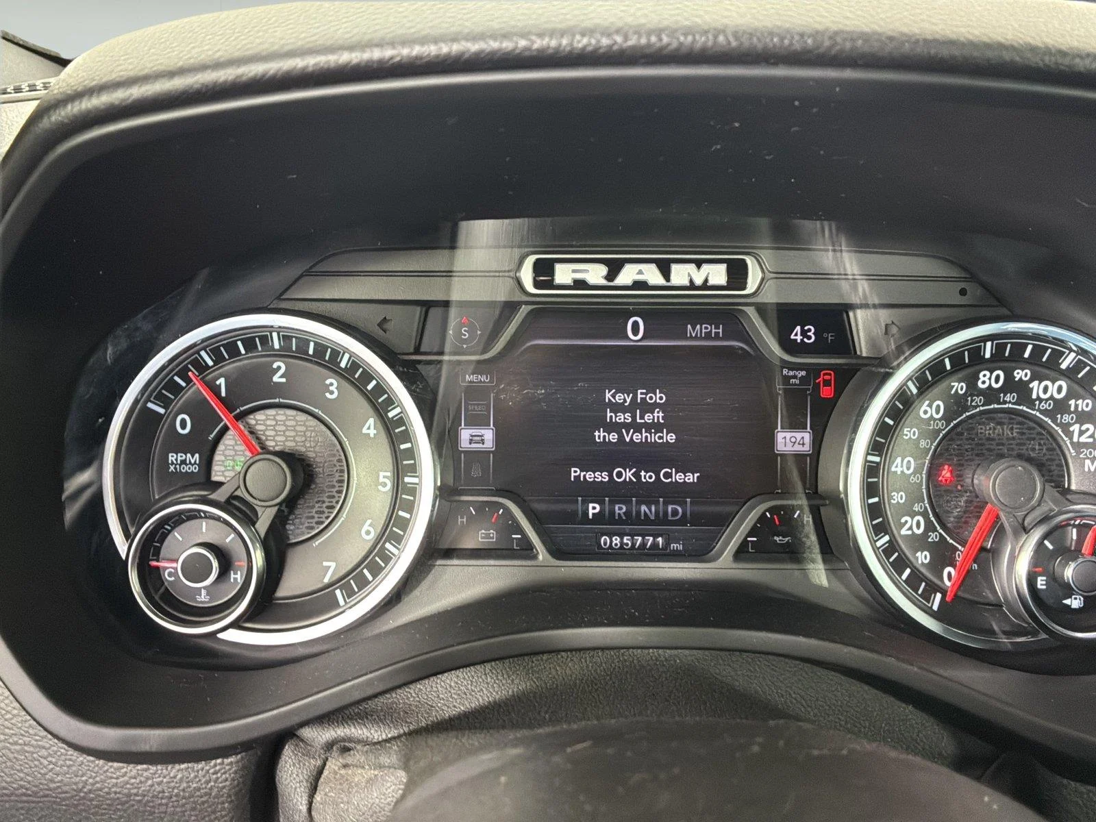 Used 2021 Billet Silver Metallic Clearcoat Ram Big Horn image 30