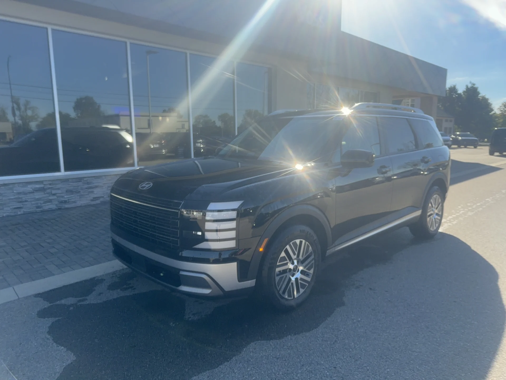New 2026 Abyss Black Pearl Hyundai SEL 7P image 1