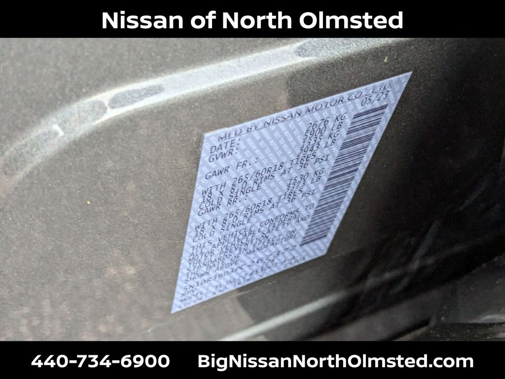 Certified Used 2023 Gun Metallic Nissan Rock Creek image 30