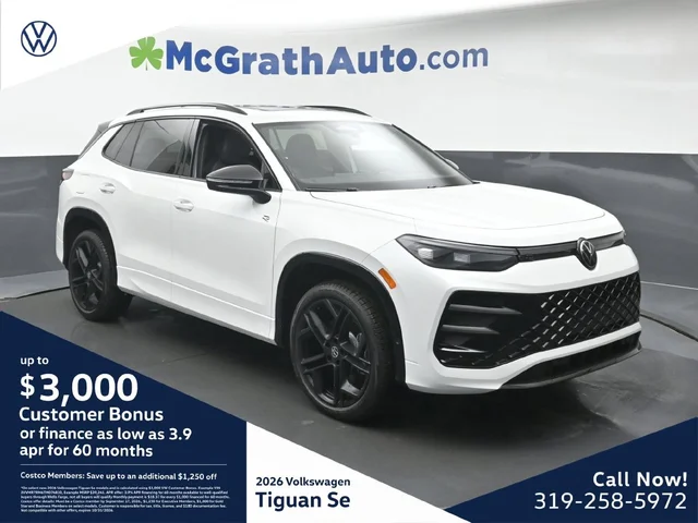 2026 Volkswagen Tiguan SE R-Line Black