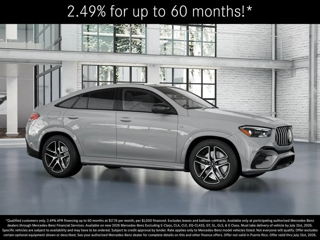 New 2026 MANUFAKTUR Alpine Grey Mercedes-Benz AMG® GLE 53 4MATIC+ Coupe image 55