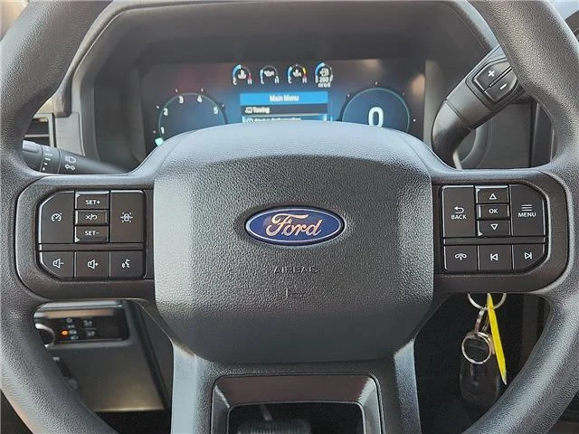 Used 2025 Space White MET Ford STX 4x4 SuperCrew Cab 5.5 ft. box 145 in. WB image 19