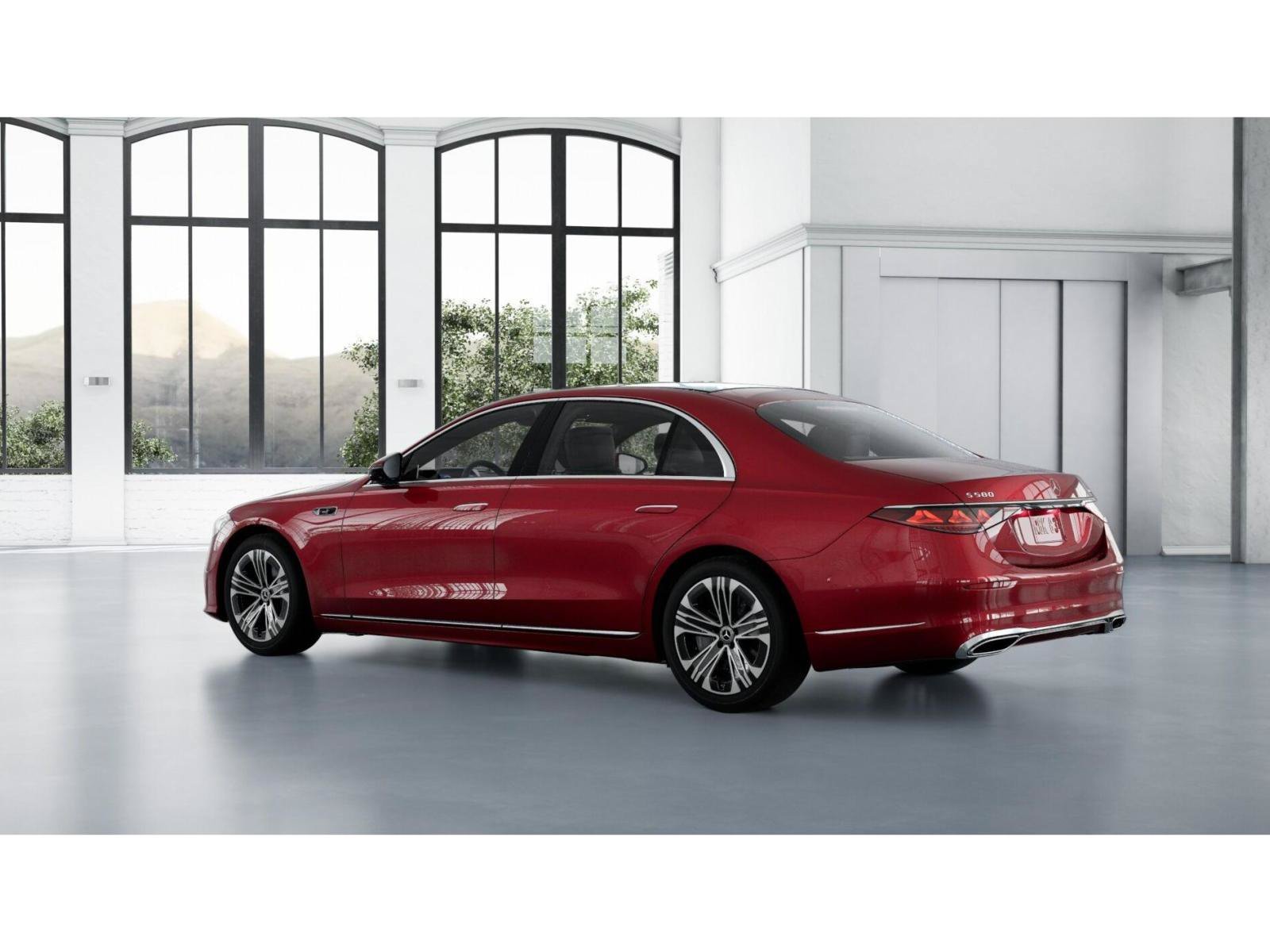 New 2027 MANUFAKTUR Patagonia Red Metallic Mercedes-Benz S 580 image 34