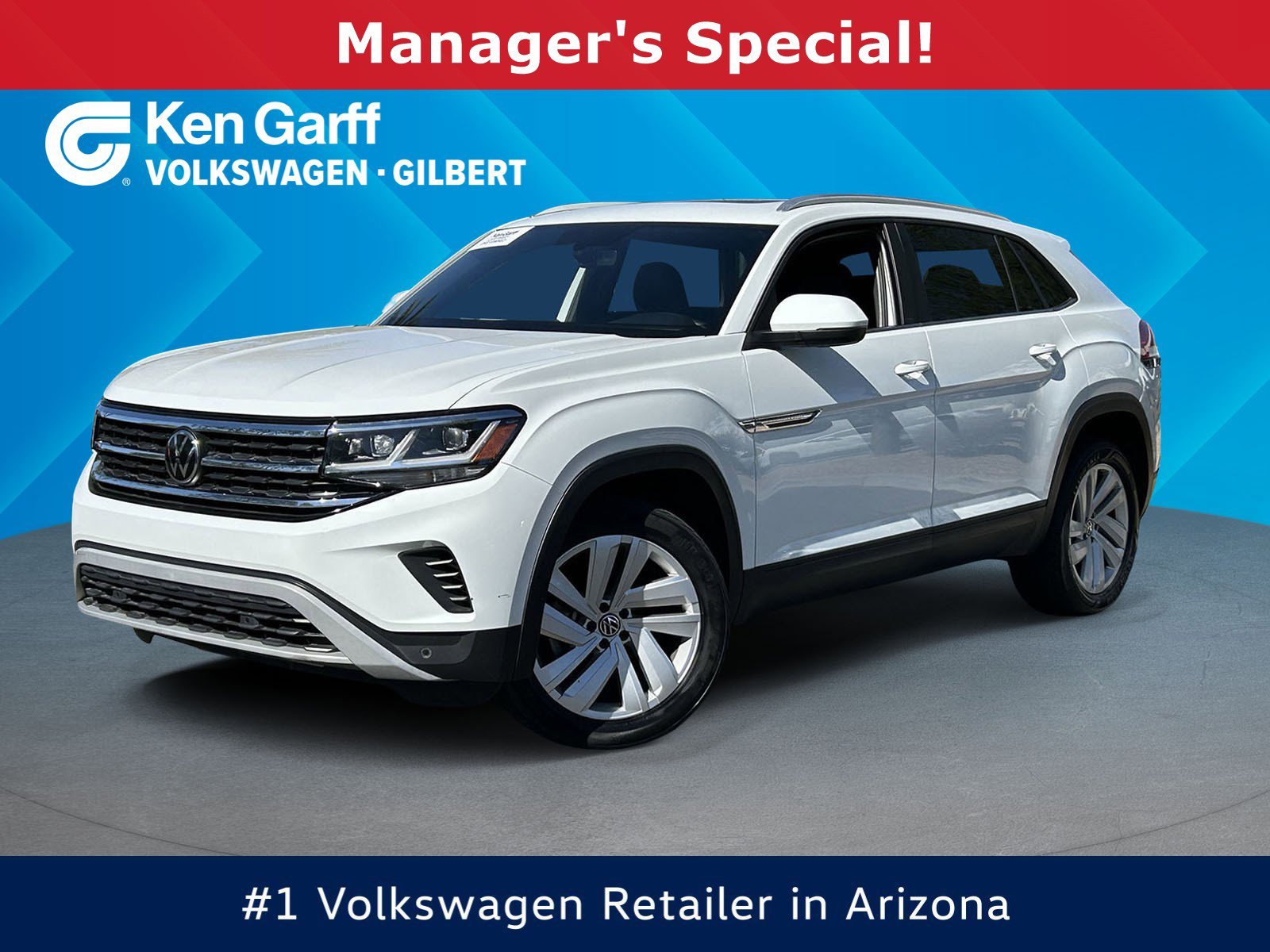 Used 2023 Pure White Volkswagen 2.0T SE w/Technology image 1