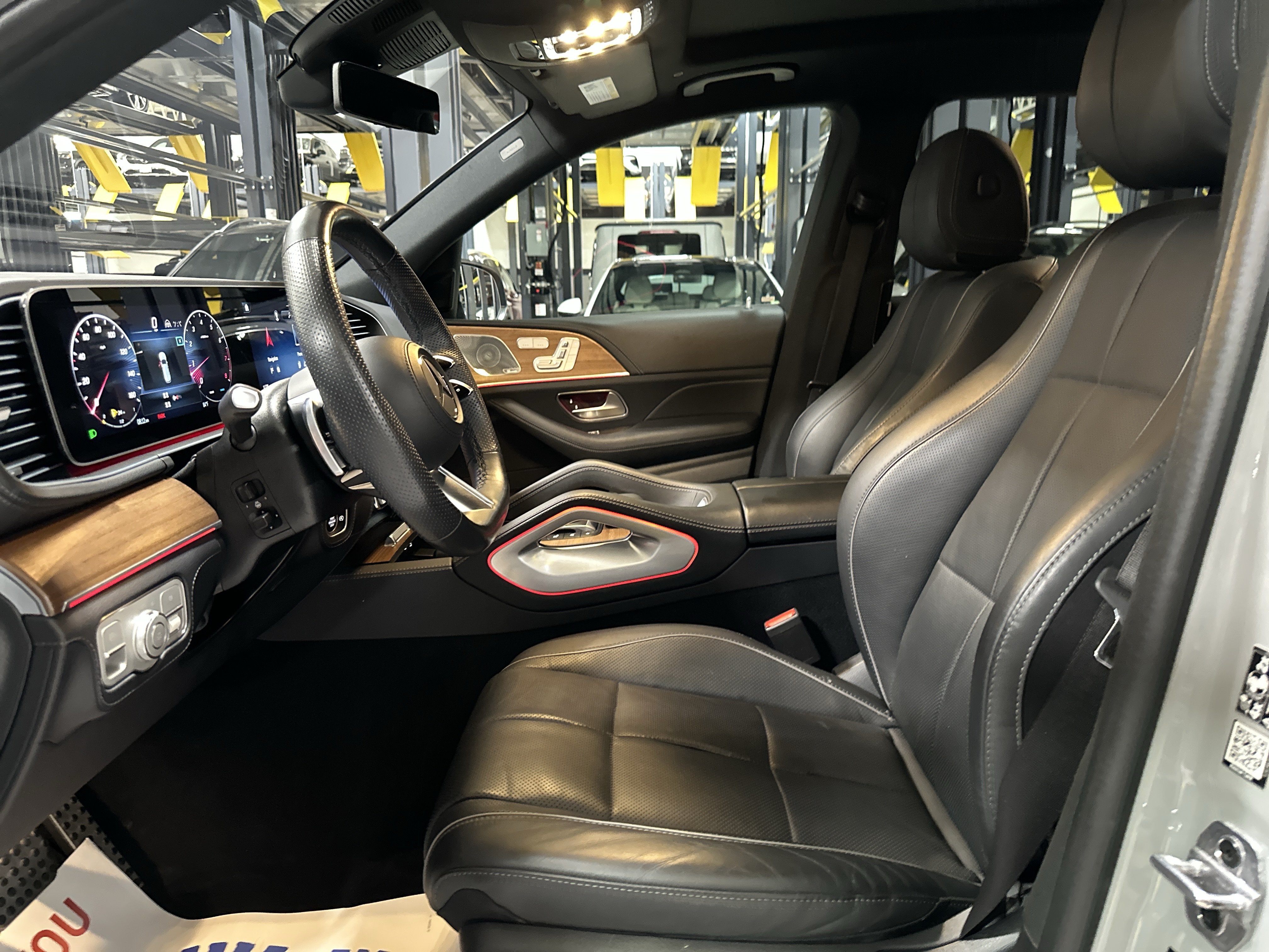 Certified Used 2024 MANUFAKTUR Alpine Grey Mercedes-Benz GLS 580 image 26
