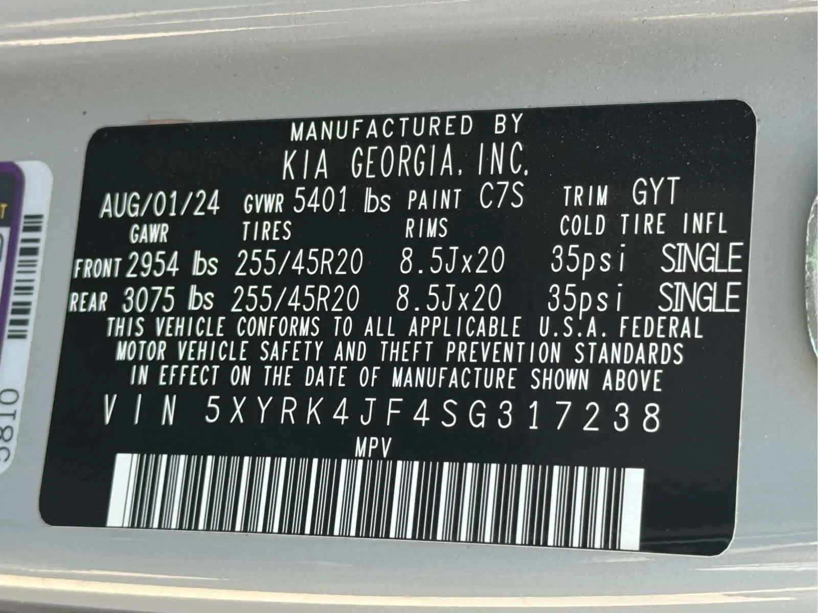 Used 2025 Wolf Gray Kia SX image 28