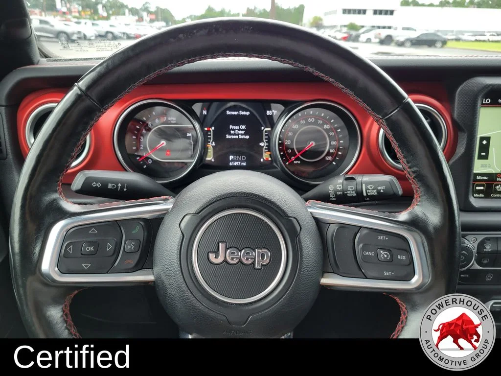 Used 2021 Green Jeep Unlimited Rubicon image 32