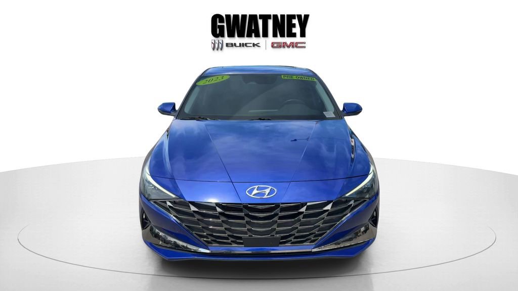 Used 2023 Blue Hyundai Limited image 8