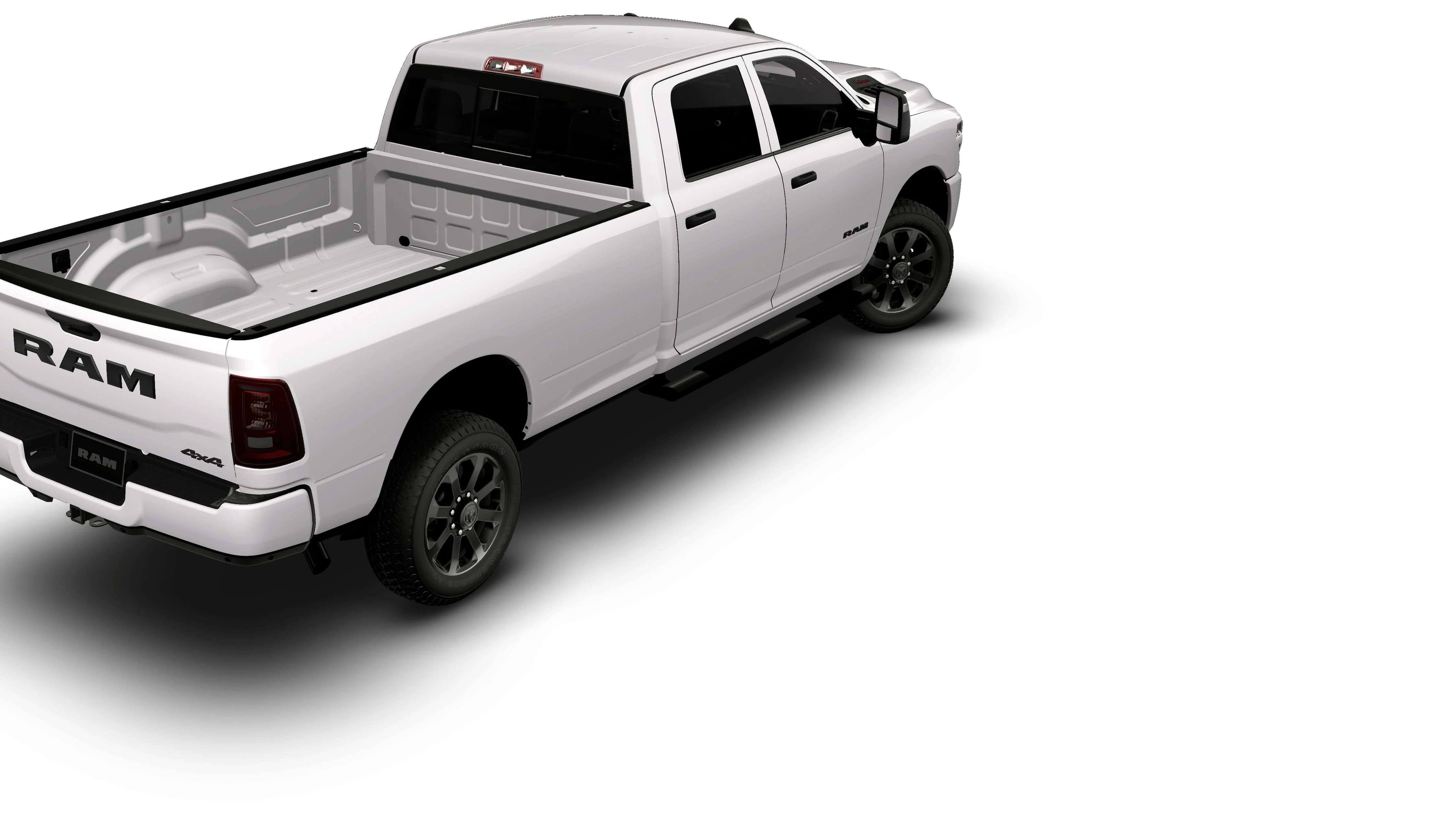 New 2026 Bright White Clear-Coat Exterior Paint RAM  image 2