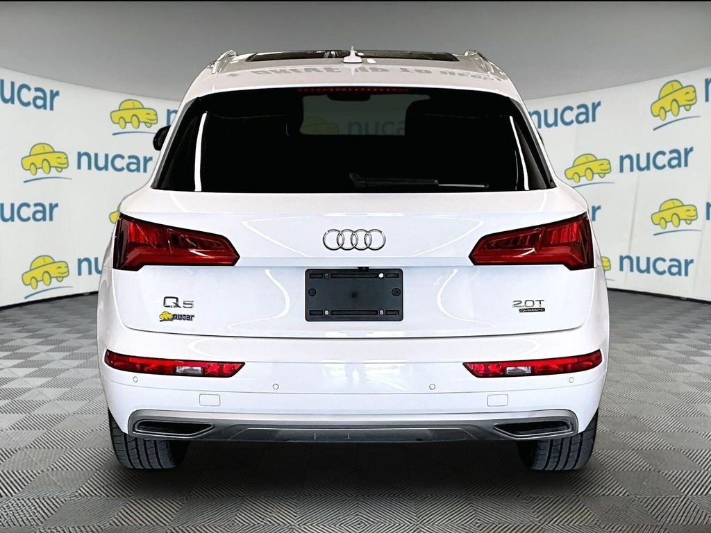 Used 2018 Ibis White Audi 2.0T Premium Plus image 5