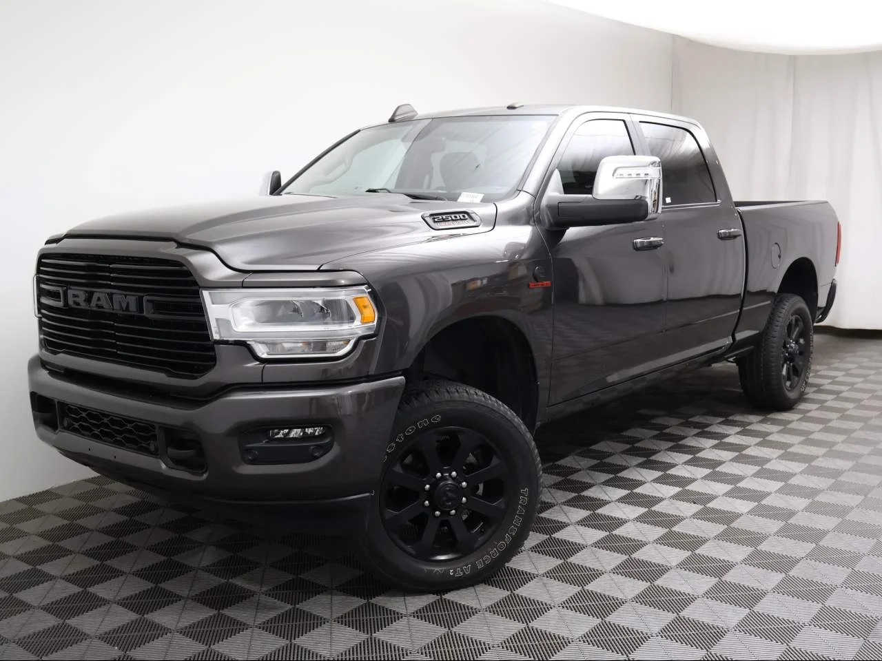 Used 2024 Granite Crystal Metallic Clear Coat Ram Laramie Crew Cab image 1