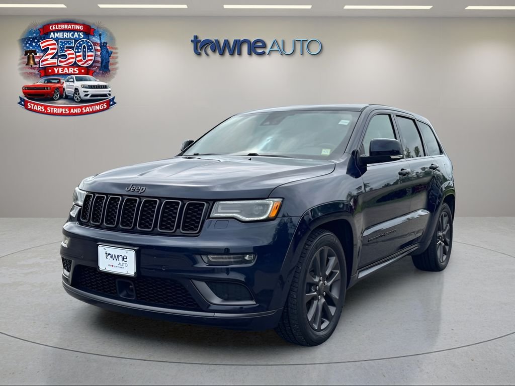 Used 2018 Blue Jeep Overland image 1
