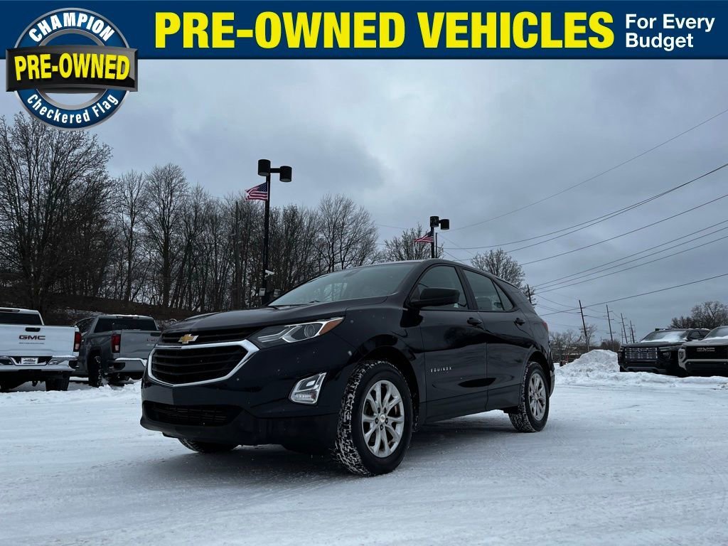 Used 2020 Chevrolet Equinox LS with VIN 2GNAXSEV4L6206277 for sale in Brighton, MI