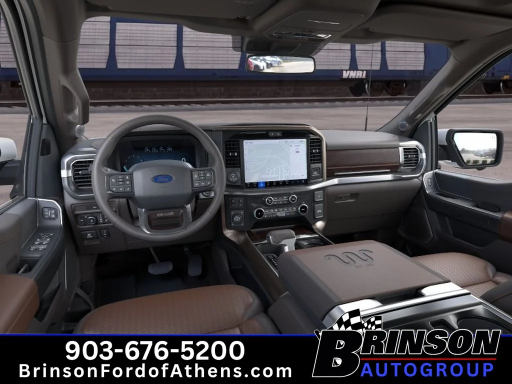 New 2026 Star White Metallic Tri-Coat Ford King Ranch image 9