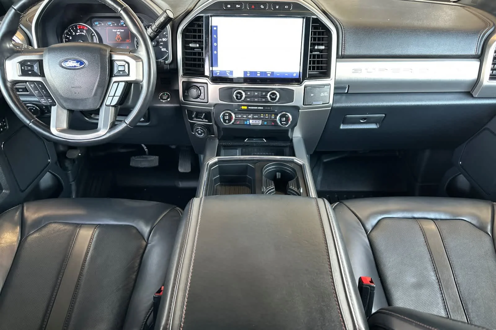 Certified Used 2022 Atlas Blue Metallic Ford Platinum image 3