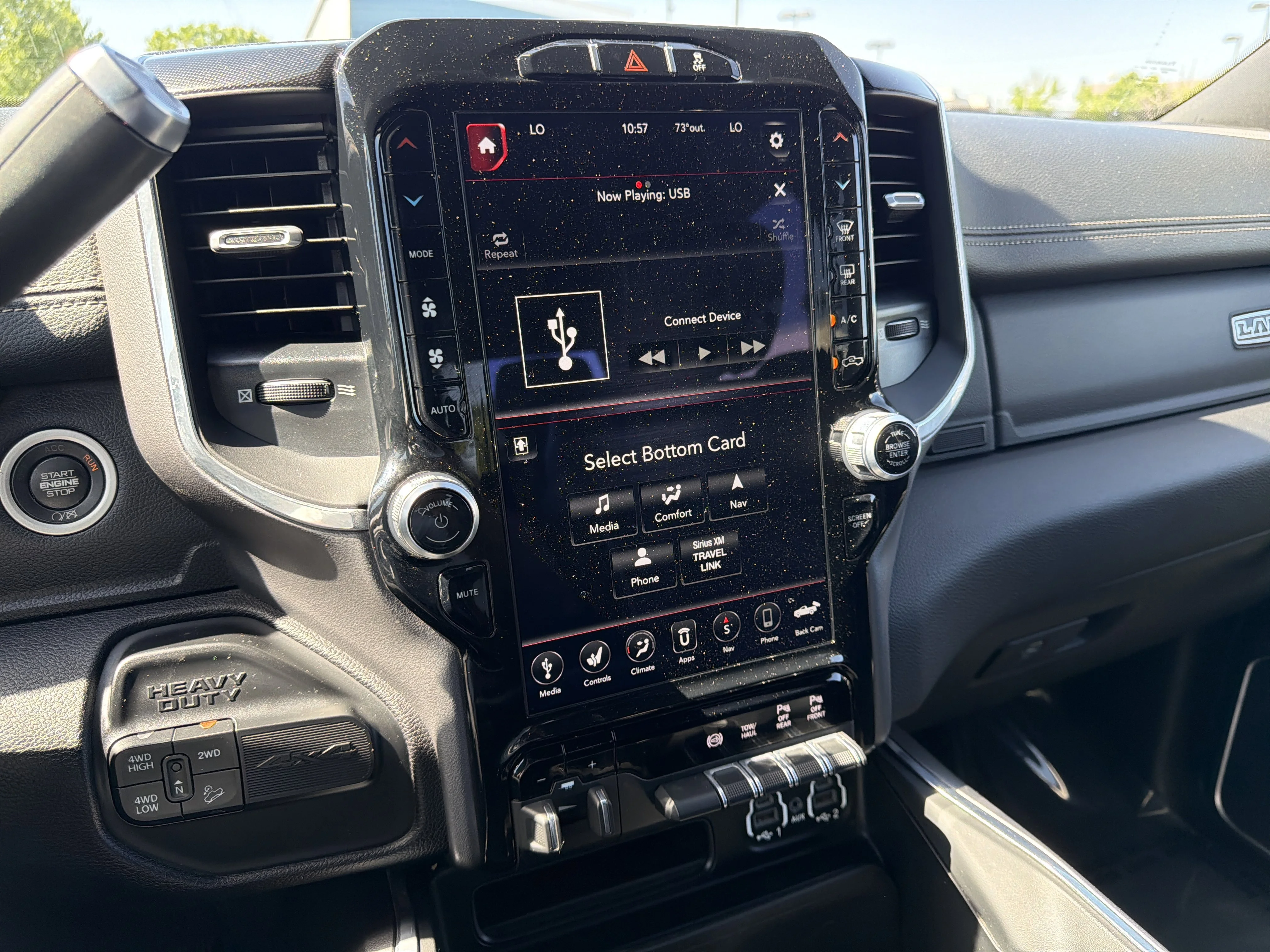 Used 2021 Diamond Black Crystal Pearlcoat Ram Laramie image 20