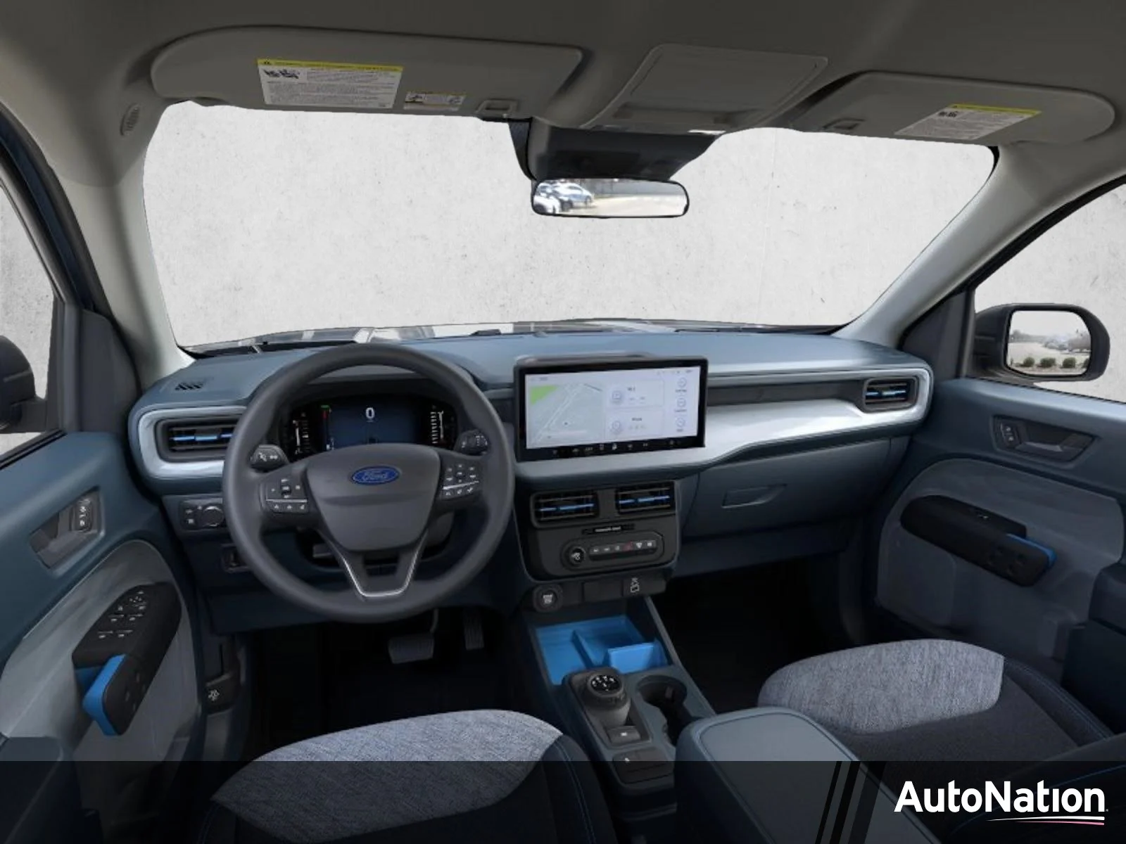 New 2026 Azure Gray Metallic Tri-Coat Ford XLT image 1