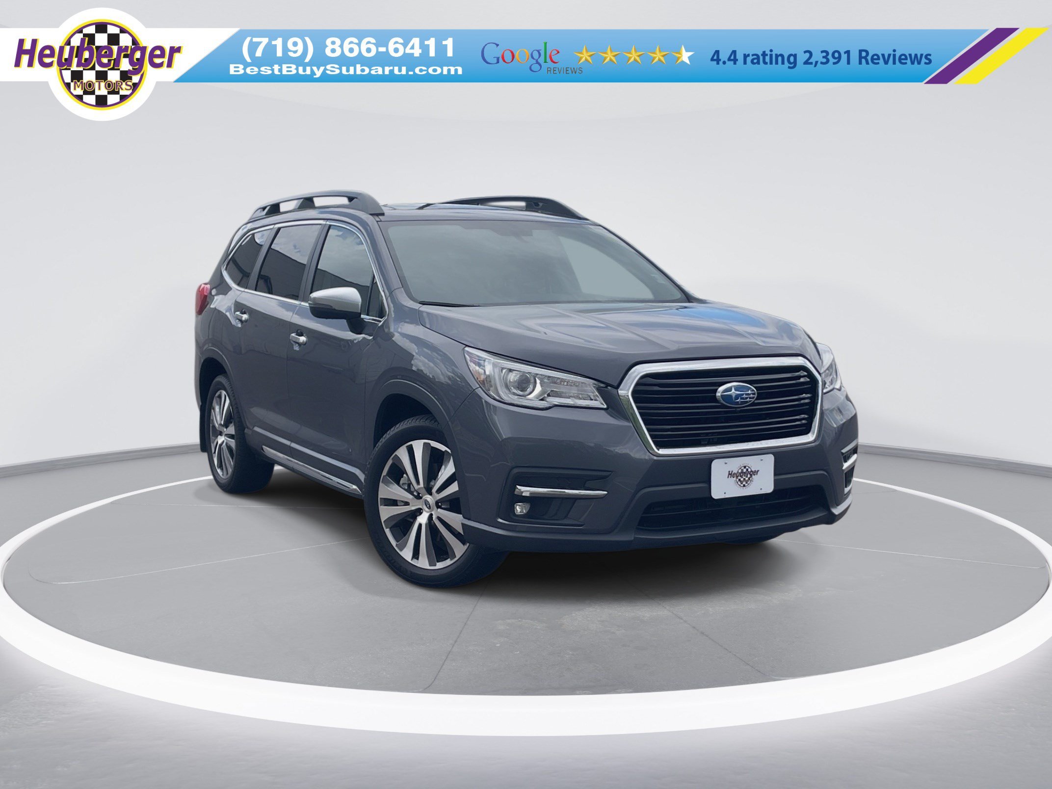 Used 2022 Magnetite Gray Metallic Subaru Touring image 1