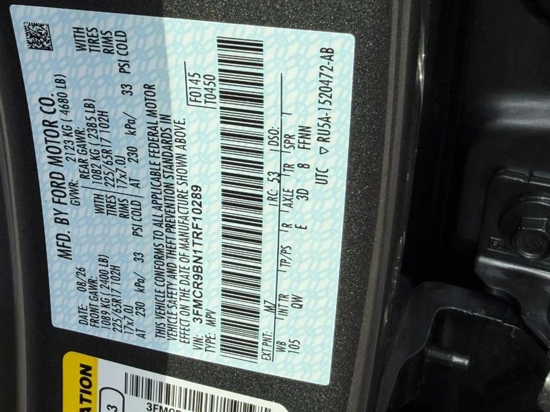 New 2026 Carbonized Gray Metallic Ford Big Bend 4x4 image 14