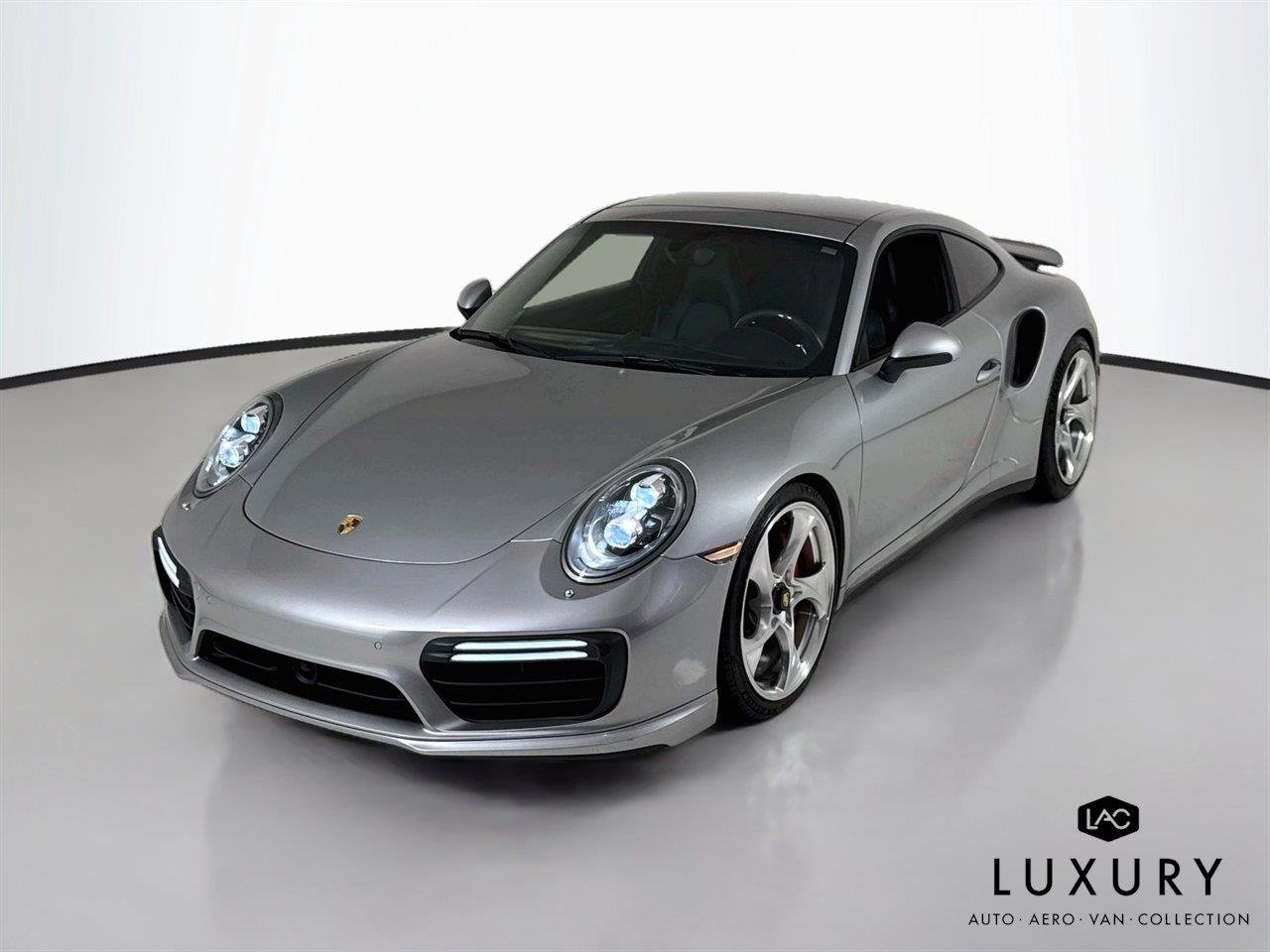 Used 2017 Rhodium Silver Metallic Porsche Turbo | Upgraded Exhaust | Upgraded Wheels | Sunroof image 4