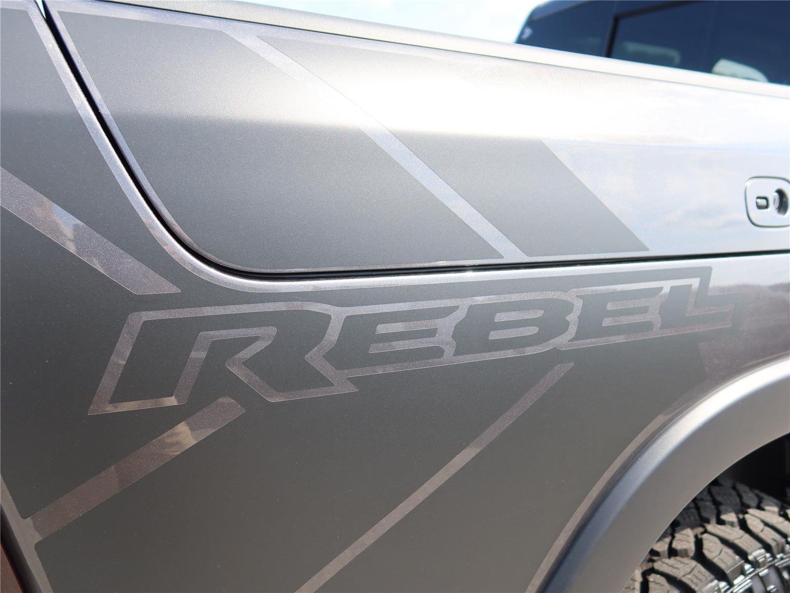 New 2026 Granite Crystal Metallic Clear-Coat Exterior Paint RAM Rebel image 7