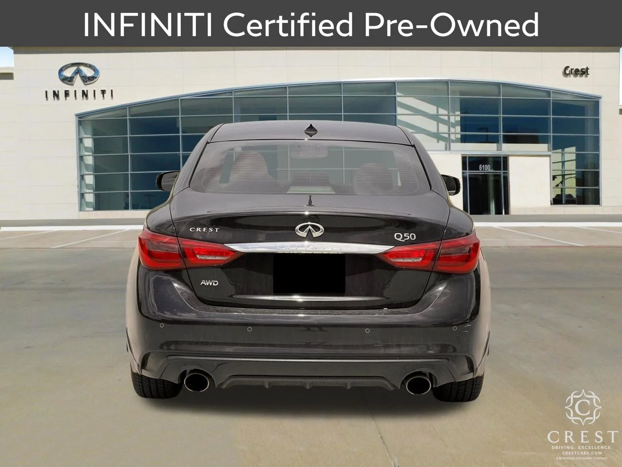 Certified Used 2023 Black Obsidian INFINITI LUXE image 5