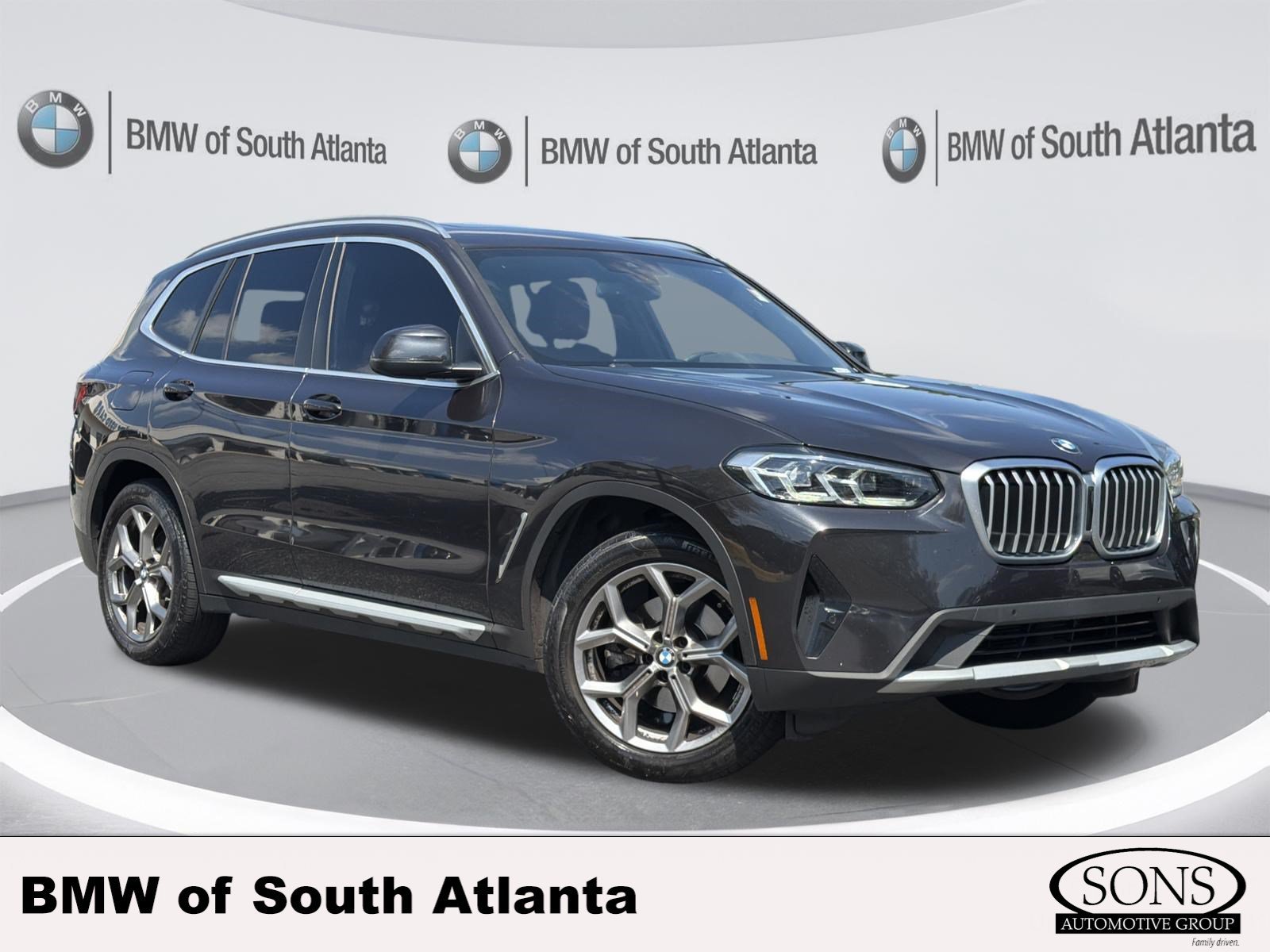 Certified Used 2024 Dark Graphite Metallic BMW sDrive30i image 1