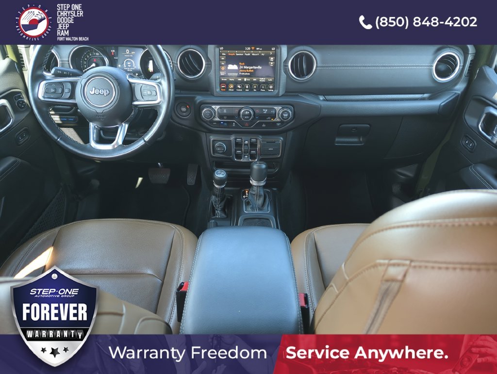 Used 2022 Green Jeep Unlimited Sahara 4xe image 14