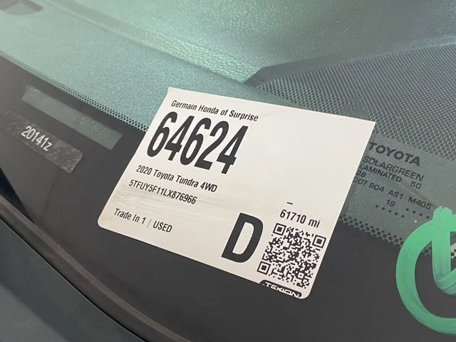 Used 2020 Magnetic Gray Metallic Toyota SR5 image 34