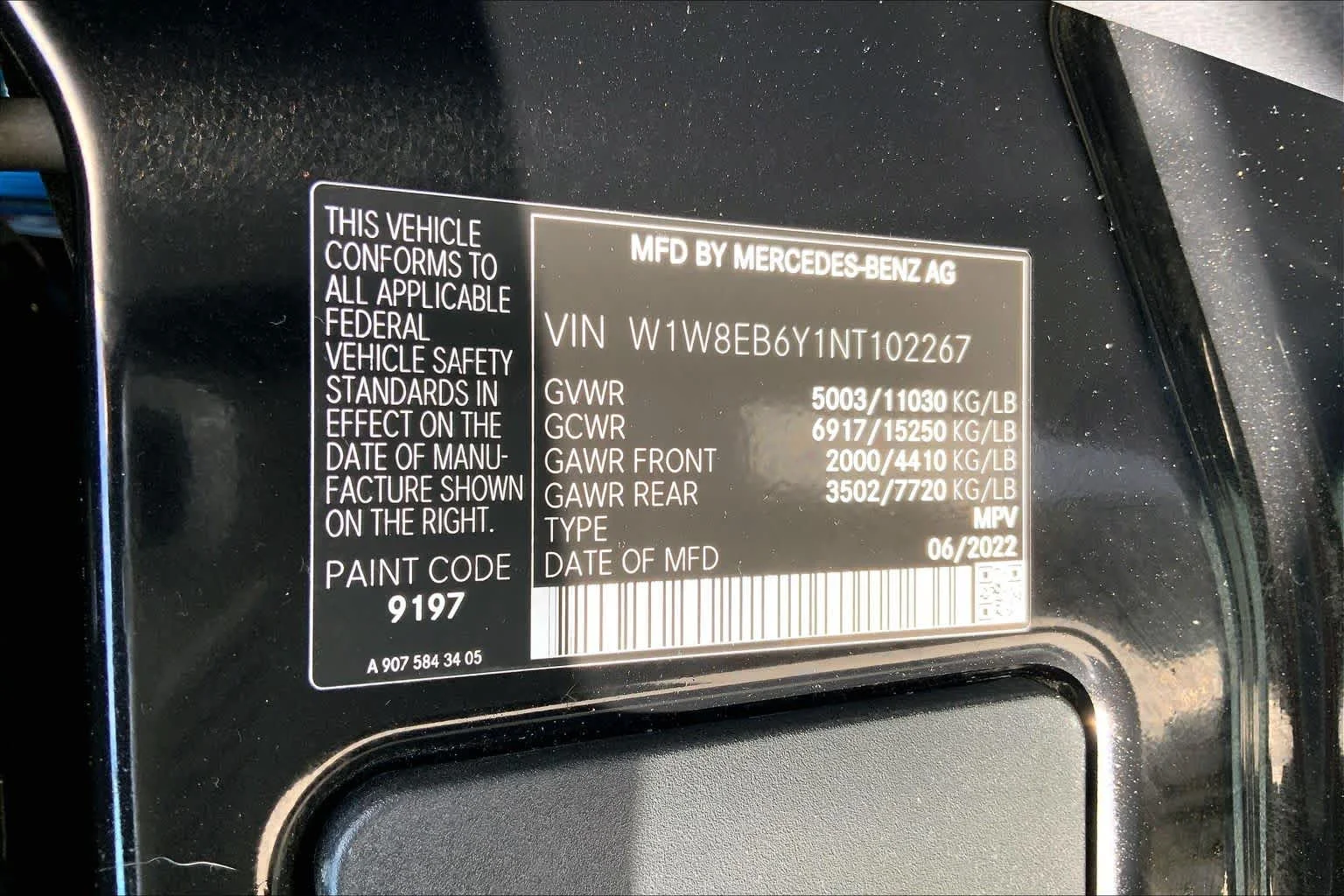 Used 2022 Obsidian Black Metallic Mercedes-Benz  image 38