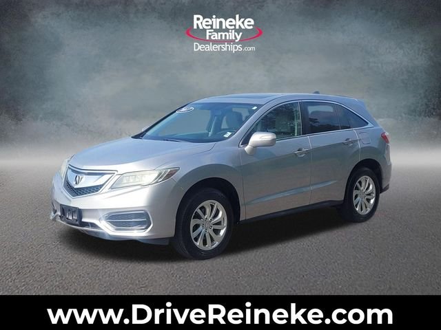 Lunar Silver Metallic 2017 Acura RDX SUV / Crossover Front-Wheel Drive 6-Speed Automatic