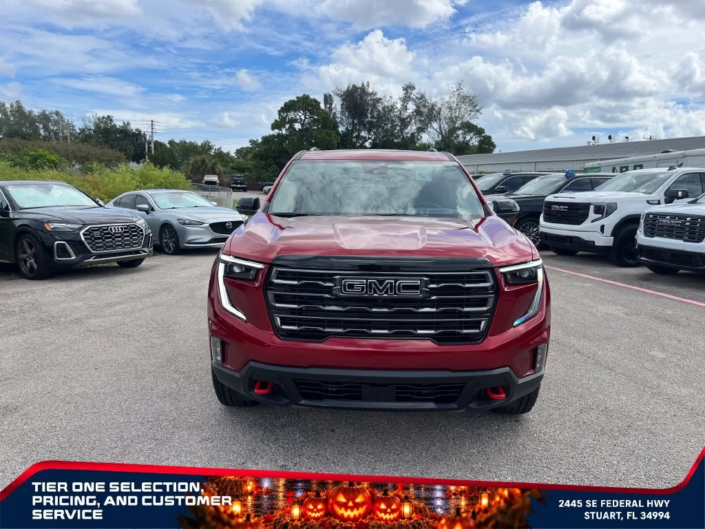 New 2027 Volcanic Red Tintcoat GMC AT4 image 3