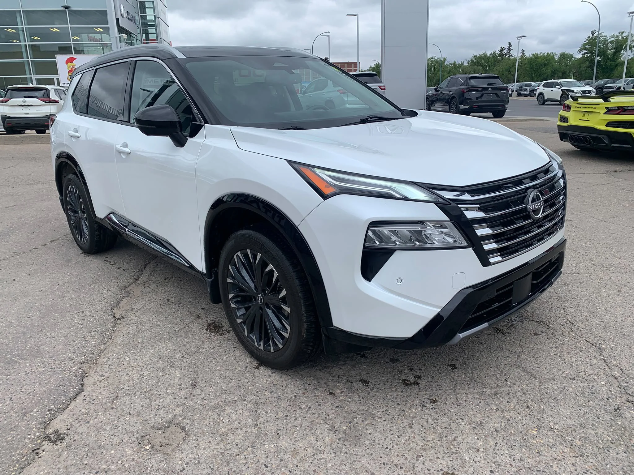 Certified Used 2024 2-Tone Everest White Tricoat Nissan Platinum AWD*Adaptive Cruise | Remote Start | Nav | 360 Cam | Htd Leather | Pano Roof | Htd Wheel image 5