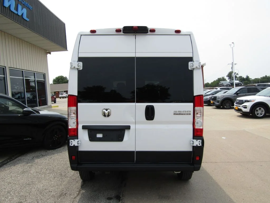 Used 2023 Bright White Clearcoat Ram High Roof image 4