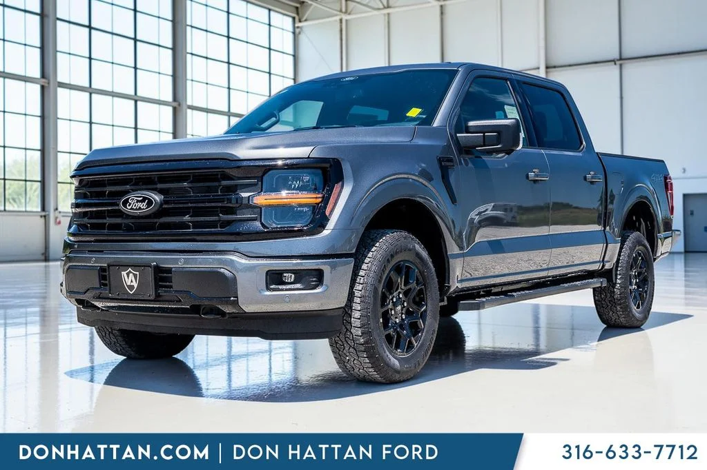 New 2026 Carbonized Gray Metallic Ford XLT image 1