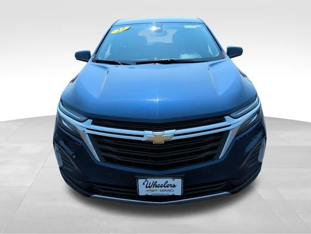 Used 2022 BLUE GLOW METALLIC Chevrolet LT image 10