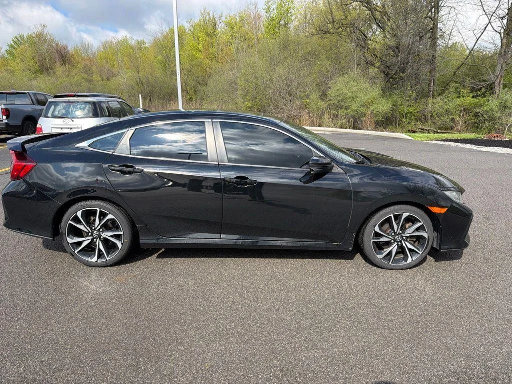 Used 2019 Crystal Black Pearl Honda Si image 5