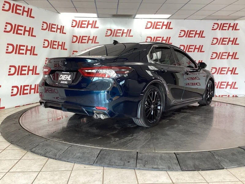 Used 2021 Blue Toyota XSE image 7
